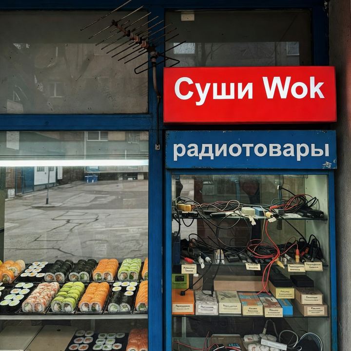 Суши «В бывшем радиотоварах»
