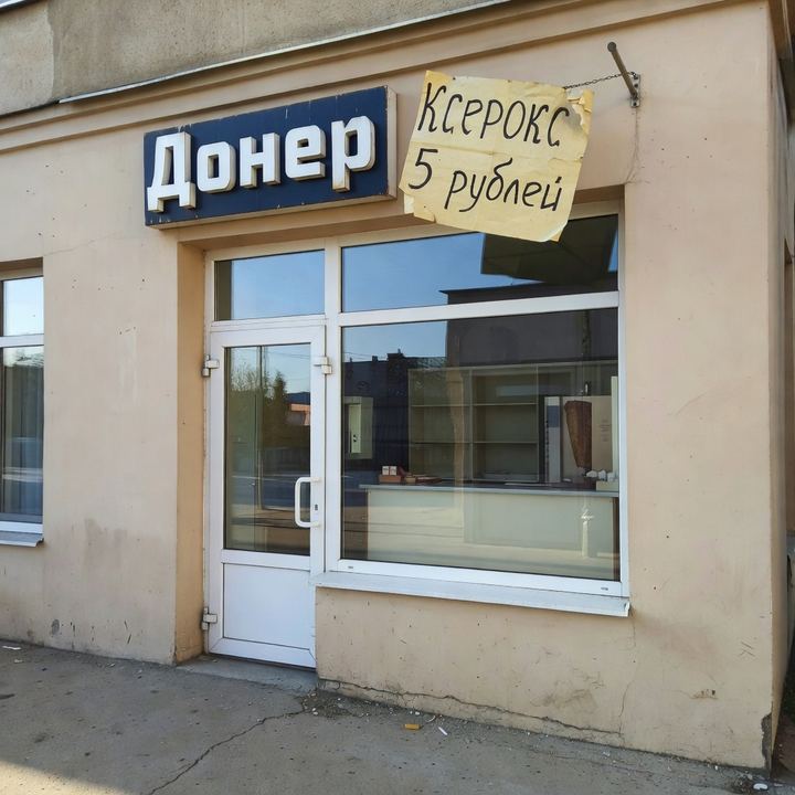 Донер «В бывшем копицентре»