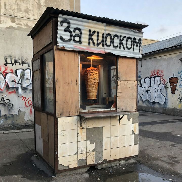 Донер «За киоском»