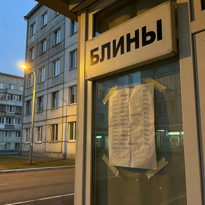 Блинная «Напротив поликлиники»
