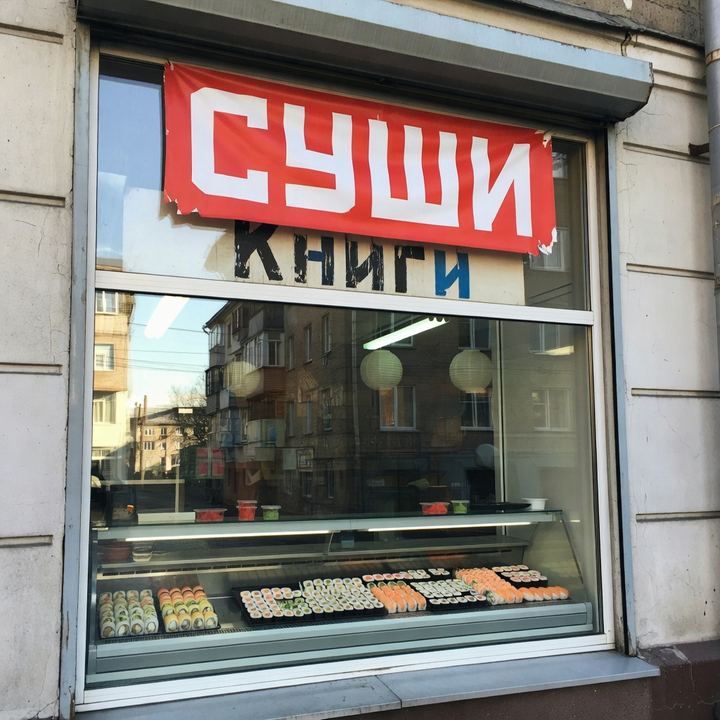 Суши «В бывшем книжном»