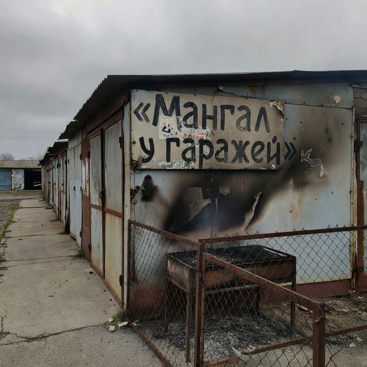 Шашлычная «Мангал у гаражей»